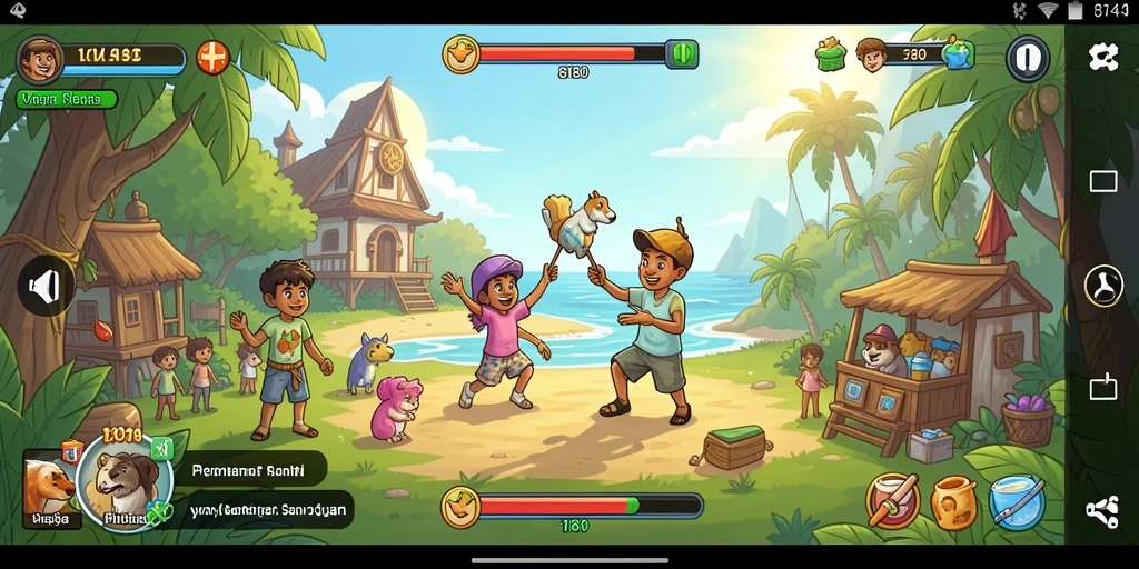 Screenshot dari gameplay 8180 yang menarik dan menyenangkan.
