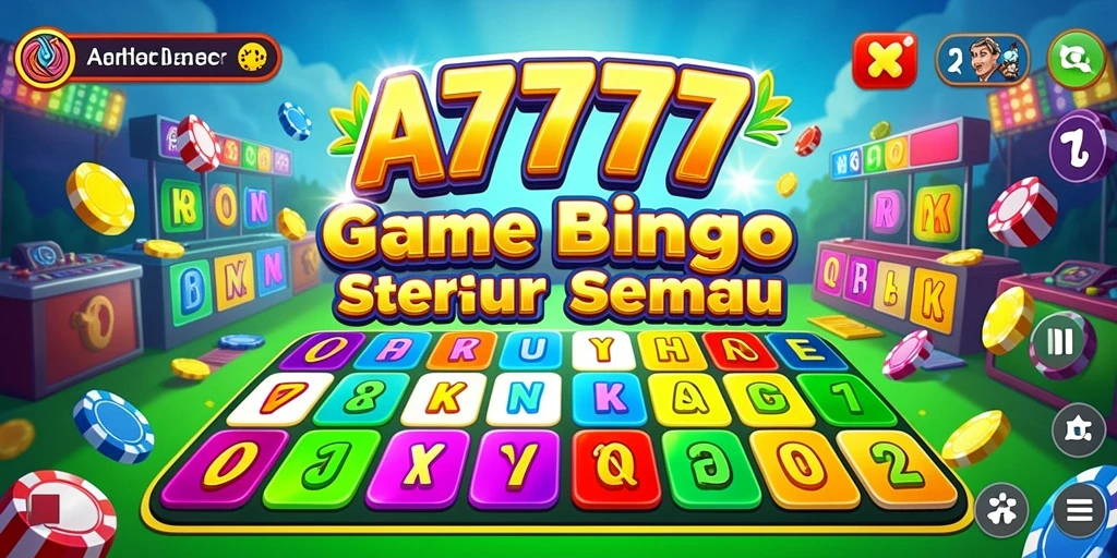 Tampilan gameplay seru A7777 saat bermain Bingo.