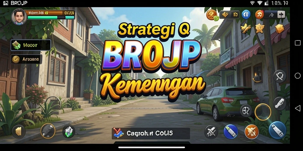 Tampilan gameplay BROJP yang menunjukkan strategi dan taktik yang mendebarkan.