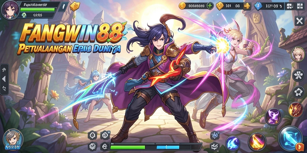 Tampilan menarik dari gameplay FANGWIN88 yang penuh aksi.