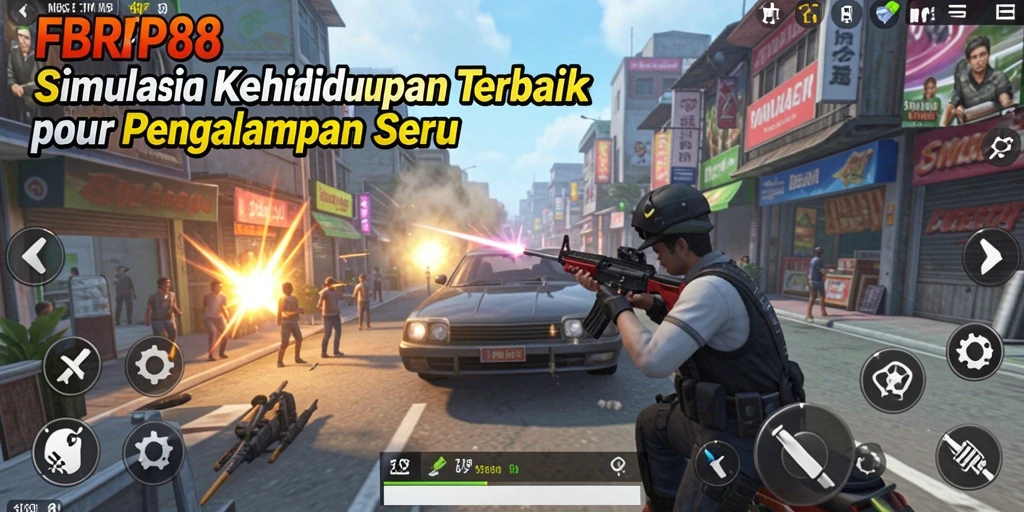Tampilan gameplay seru dari FBRP88 yang penuh interaksi.