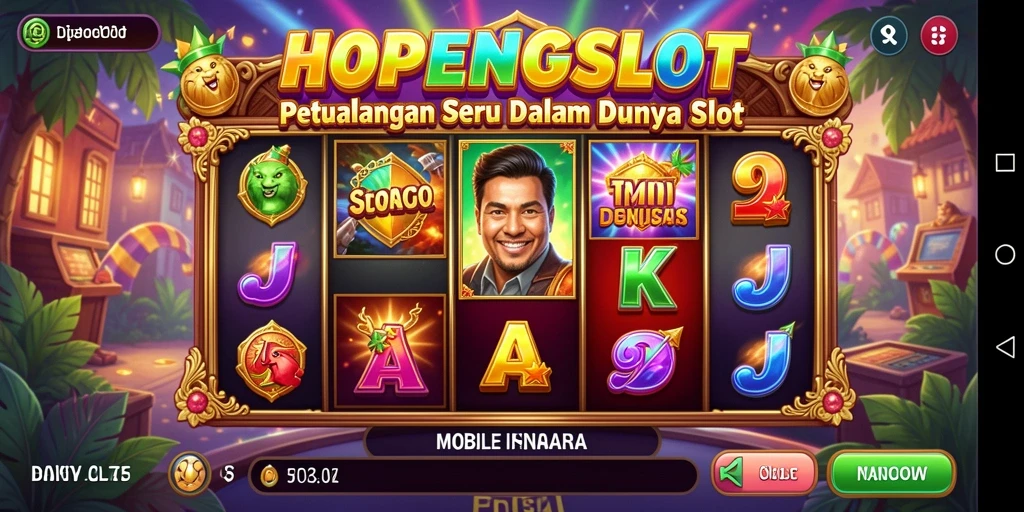 Tampilan seru gameplay petualangan HOPENGSLOT.