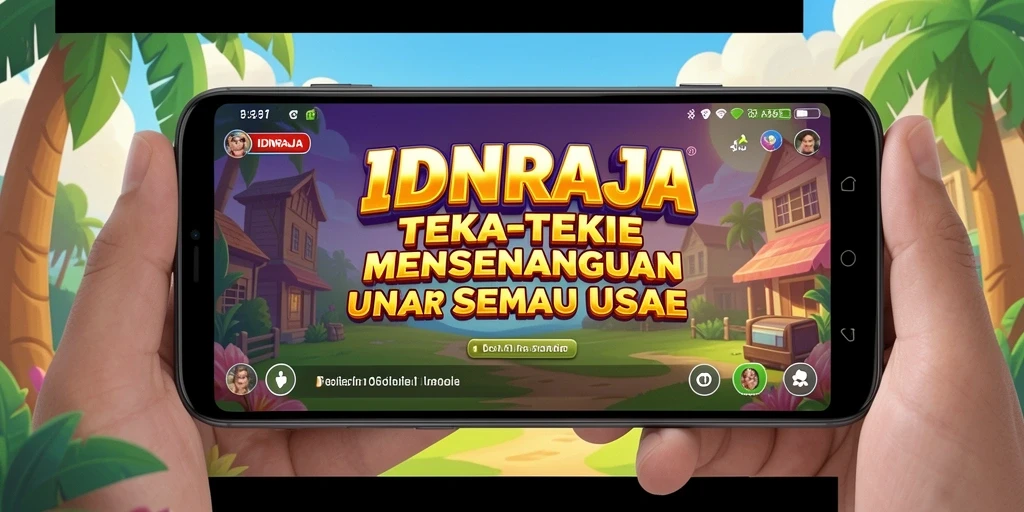 Tampilan gameplay menarik dari IDNRAJA yang menantang.