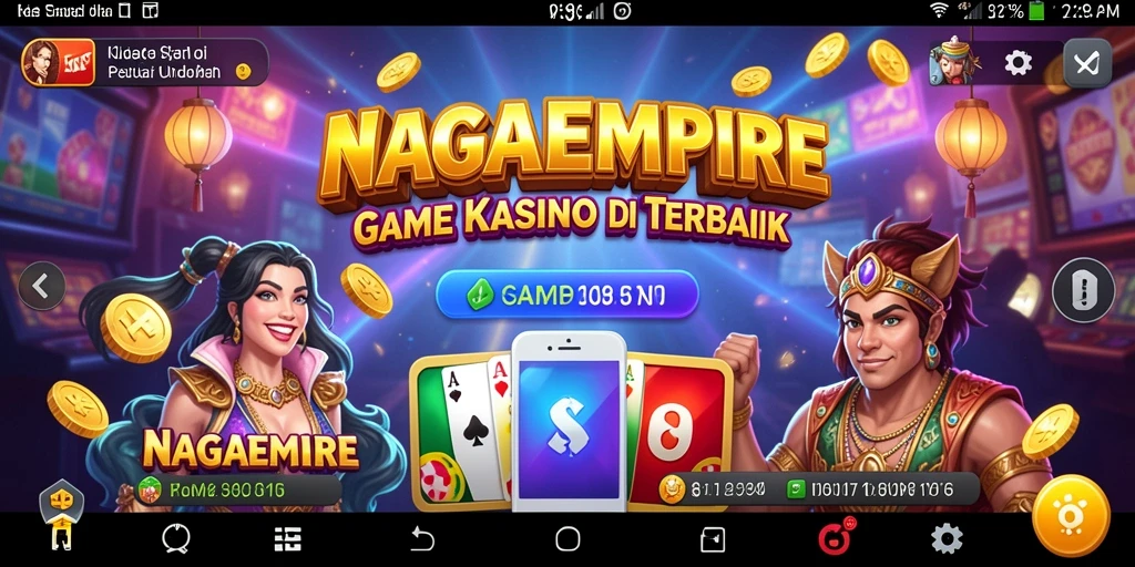 Tampilan gameplay NAGAEMPIRE yang memukau dan interaktif.