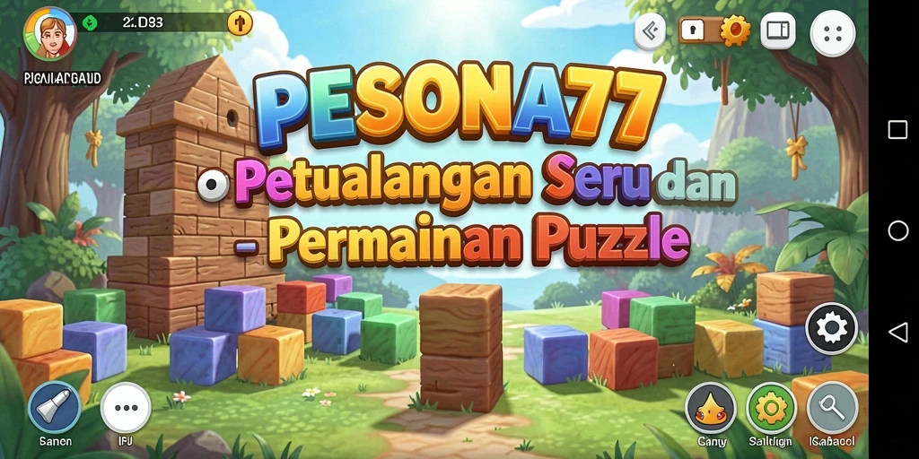 Tampilan gameplay PESONA77 dengan berbagai teka-teki menarik.