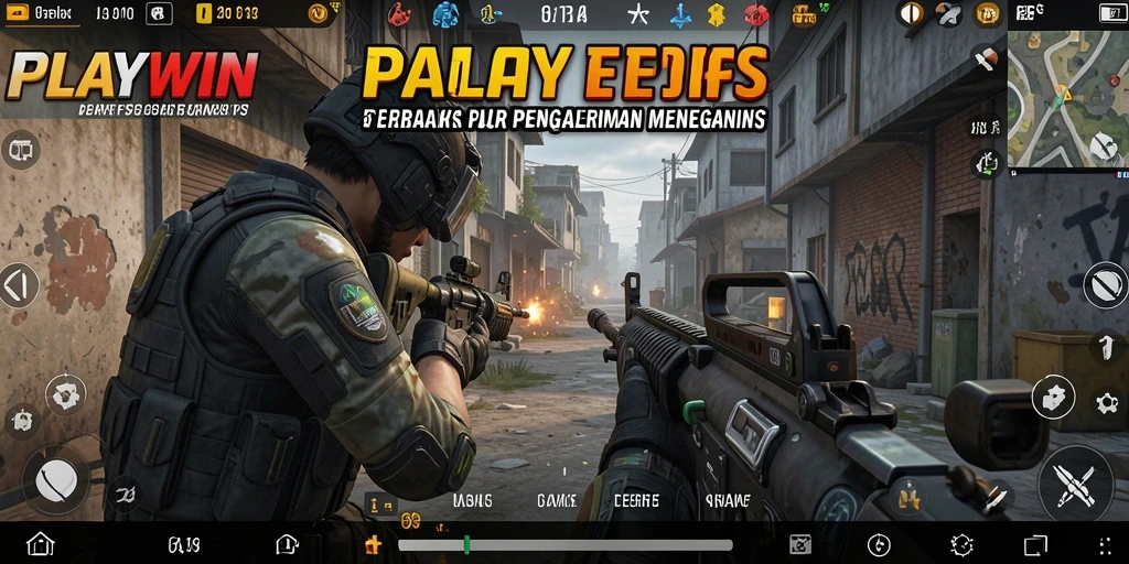 Tampilan gameplay menegangkan dengan aksi tembak-menembak real-time.