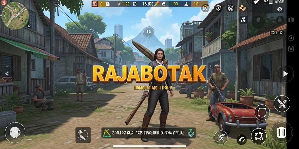 Tampilan gameplay RAJABOTAK yang menarik dan interaktif.